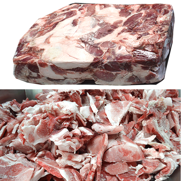 butcher blocks meat